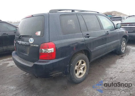 2006 Toyota Highlander z USA, uszkodzony, nr VIN JTEGD21A360143390